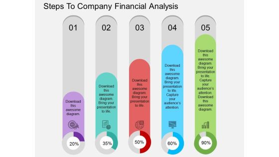 Steps To Company Financial Analysis Powerpoint Template Steps To Company Financial Analysis Powerpoint Template