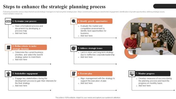 Steps To Enhance The Strategic Planning Process Ppt Infographics Show PDF Steps To Enhance The Strategic Planning Process Ppt Infographics Show PDF