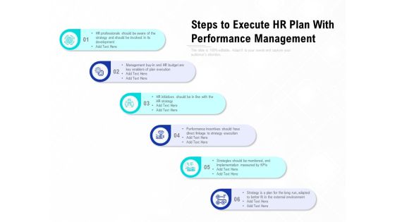 Steps To Execute HR Plan With Performance Management Ppt Styles Graphics Pictures PDF Steps To Execute HR Plan With Performance Management Ppt Styles Graphics Pictures PDF