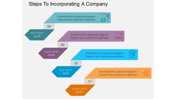 Steps To Incorporating A Company Powerpoint Template