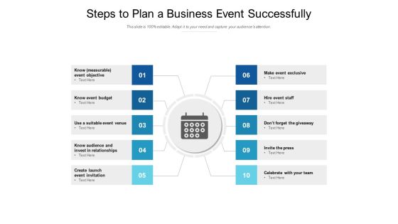 Steps To Plan A Business Event Successfully Ppt PowerPoint Presentation Inspiration Information Steps To Plan A Business Event Successfully Ppt PowerPoint Presentation Inspiration Information