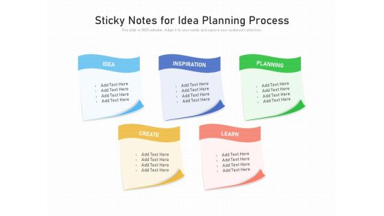 Sticky Notes For Idea Planning Process Ppt PowerPoint Presentation Gallery Outfit PDF Sticky Notes For Idea Planning Process Ppt PowerPoint Presentation Gallery Outfit PDF