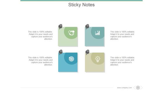 Sticky Notes Ppt PowerPoint Presentation Samples