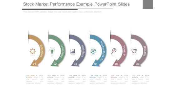 Stock Market Performance Example Powerpoint Slides