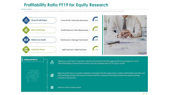 Stock Market Research Report Profitability Ratio FY19 For Equity Research Ideas PDF Stock Market Research Report Profitability Ratio FY19 For Equity Research Ideas PDF
