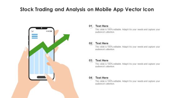 Stock Trading And Analysis On Mobile App Vector Icon Sample PDF Stock Trading And Analysis On Mobile App Vector Icon Sample PDF