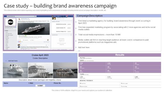 Strategic Brand Management Case Study Building Brand Awareness Campaign Information PDF Strategic Brand Management Case Study Building Brand Awareness Campaign Information PDF