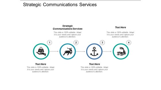 Strategic Communications Services Ppt PowerPoint Presentation Ideas Infographics Cpb