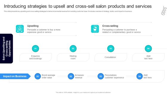 Strategic Marketing For Hair And Beauty Salon To Increase Introducing Strategies To Upsell Elements PDF Strategic Marketing For Hair And Beauty Salon To Increase Introducing Strategies To Upsell Elements PDF