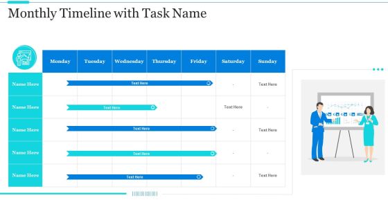 Strategic Methods Of Stakeholder Prioritization Monthly Timeline With Task Name Ideas PDF Strategic Methods Of Stakeholder Prioritization Monthly Timeline With Task Name Ideas PDF