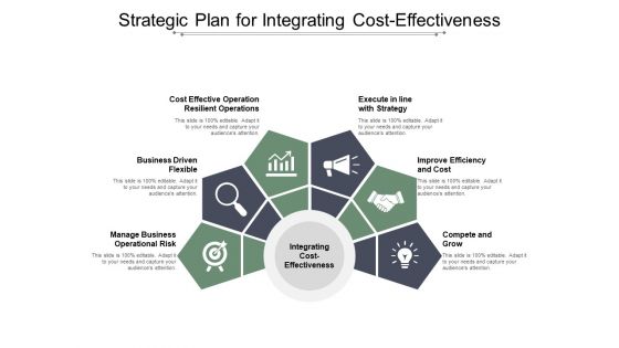 Strategic Plan For Integrating Cost Effectiveness Ppt PowerPoint Presentation Infographics Example