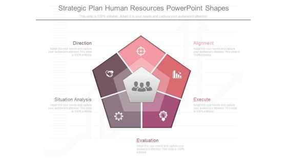 Strategic Plan Human Resources Powerpoint Shapes