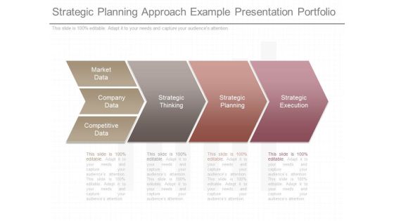 Strategic Planning Approach Example Presentation Portfolio