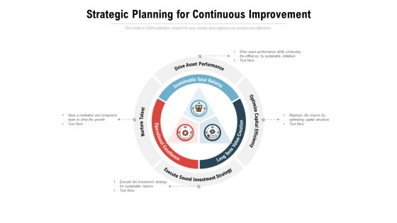 Strategic Planning For Continuous Improvement Ppt PowerPoint Presentation Inspiration Model Strategic Planning For Continuous Improvement Ppt PowerPoint Presentation Inspiration Model