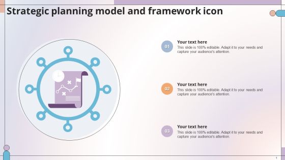 Strategic Planning Model And Framework Icon Icons PDF Strategic Planning Model And Framework Icon Icons PDF