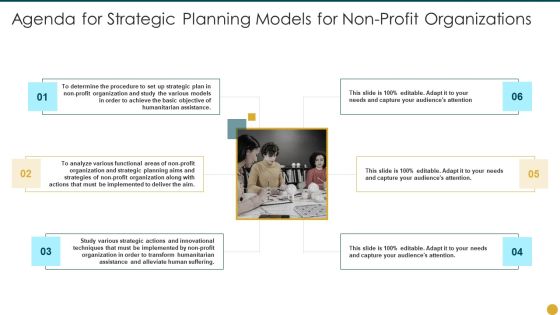 Strategic Planning Models For Non Profit Organizations Agenda For Strategic Planning Mockup PDF Strategic Planning Models For Non Profit Organizations Agenda For Strategic Planning Mockup PDF