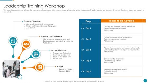 Strategic Procedure To Improve Employee Efficiency Leadership Training Workshop Clipart PDF Strategic Procedure To Improve Employee Efficiency Leadership Training Workshop Clipart PDF