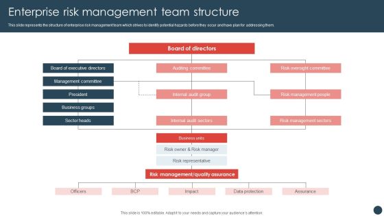 Strategic Risk Management Plan Enterprise Risk Management Team Structure Sample PDF Strategic Risk Management Plan Enterprise Risk Management Team Structure Sample PDF