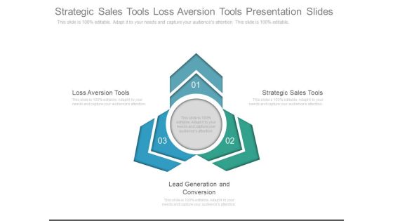 Strategic Sales Tools Loss Aversion Tools Presentation Slides