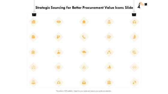 Strategic Sourcing For Better Procurement Value Icons Slide Ppt Infographic Template Introduction PDF
