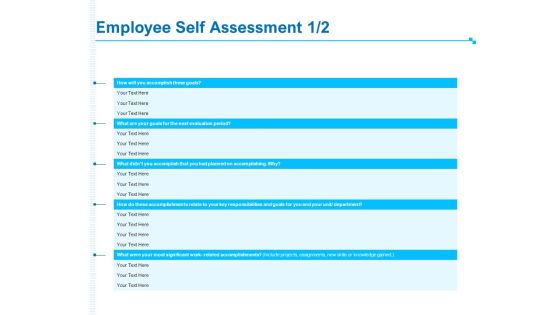 Strategic Talent Management Employee Self Assessment Ppt PowerPoint Presentation Layouts Files PDF Strategic Talent Management Employee Self Assessment Ppt PowerPoint Presentation Layouts Files PDF