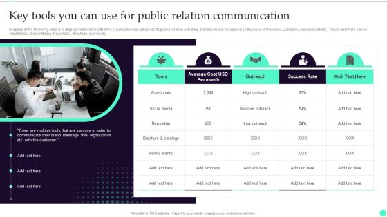 Strategies And Guide To Create Crisis Key Tools You Can Use For Public Relation Infographics PDF Strategies And Guide To Create Crisis Key Tools You Can Use For Public Relation Infographics PDF