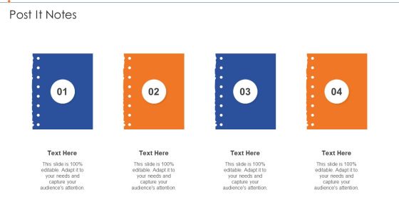 Strategies For Improving Product Discovery Post It Notes Brochure PDF