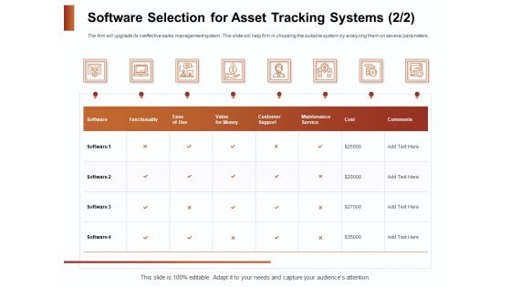 Strategies For Organizing Events Software Selection For Asset Tracking Systems Cost Ppt Gallery Introduction PDF Strategies For Organizing Events Software Selection For Asset Tracking Systems Cost Ppt Gallery Introduction PDF
