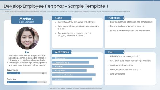 Strategies To Attract And Retain Develop Employee Personas Sample Template Mockup PDF Strategies To Attract And Retain Develop Employee Personas Sample Template Mockup PDF