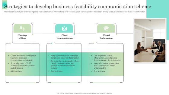 Strategies To Develop Business Feasibility Communication Scheme Guidelines PDF Strategies To Develop Business Feasibility Communication Scheme Guidelines PDF