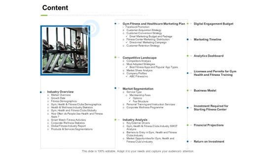 Strategies To Enter Physical Fitness Club Business Content Themes PDF Strategies To Enter Physical Fitness Club Business Content Themes PDF