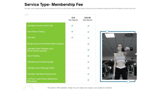 Strategies To Enter Physical Fitness Club Business Service Type Membership Fee Structure PDF Strategies To Enter Physical Fitness Club Business Service Type Membership Fee Structure PDF