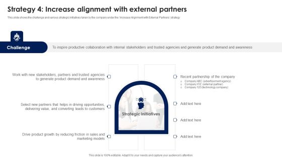 Strategy 4 Increase Alignment With External Partners Ppt PowerPoint Presentation File Outline PDF Strategy 4 Increase Alignment With External Partners Ppt PowerPoint Presentation File Outline PDF
