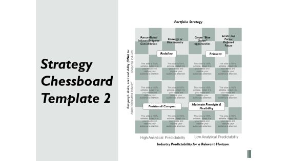 Strategy Chessboard Position And Conquer Converge Or Slice Industry Ppt PowerPoint Presentation Infographic Template Example Introduction