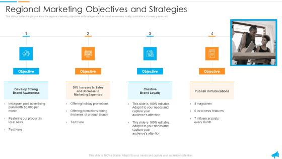 Strategy For Regional Economic Progress Outlining Regional Marketing Objectives And Strategies Designs PDF
