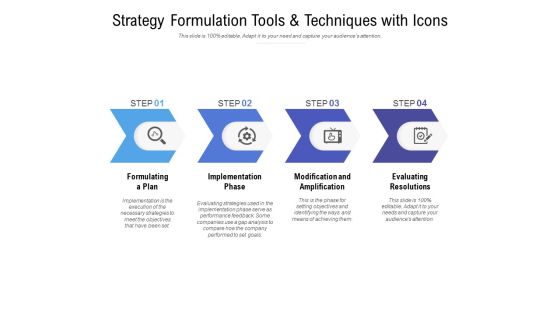 Strategy Formulation Tools And Techniques With Icons Ppt PowerPoint Presentation Styles Clipart Images Strategy Formulation Tools And Techniques With Icons Ppt PowerPoint Presentation Styles Clipart Images