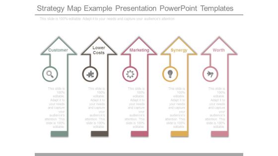 Strategy Map Example Presentation Powerpoint Templates