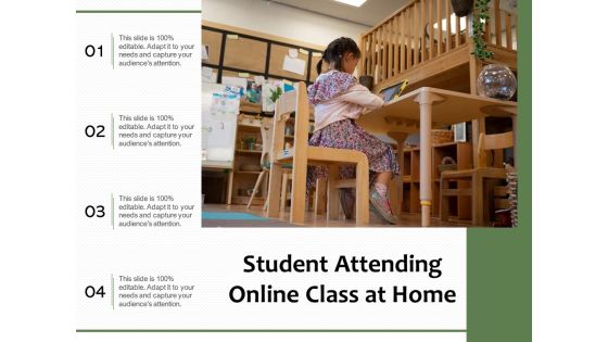 Student Attending Online Class At Home Ppt PowerPoint Presentation Inspiration Design Inspiration PDF Student Attending Online Class At Home Ppt PowerPoint Presentation Inspiration Design Inspiration PDF