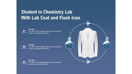 Student In Chemistry Lab With Lab Coat And Flash Icon Ppt PowerPoint Presentation Gallery File Formats PDF Student In Chemistry Lab With Lab Coat And Flash Icon Ppt PowerPoint Presentation Gallery File Formats PDF
