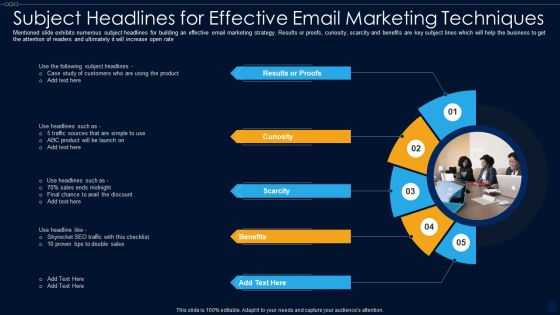Subject Headlines For Effective Email Marketing Techniques Ppt PowerPoint Presentation File Rules PDF Subject Headlines For Effective Email Marketing Techniques Ppt PowerPoint Presentation File Rules PDF