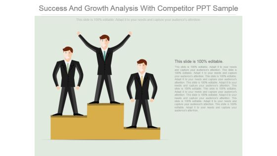 Success And Growth Analysis With Competitor Ppt Sample