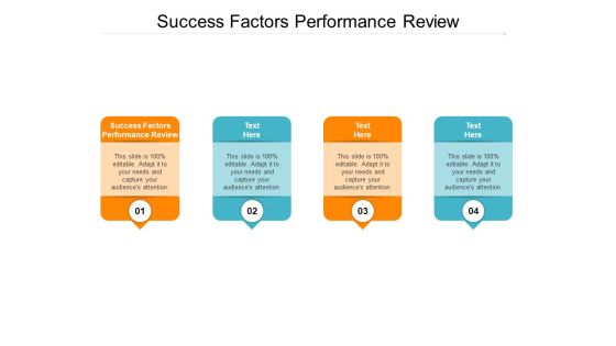 Success Factors Performance Review Ppt PowerPoint Presentation Model Files Cpb Pdf