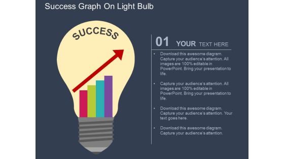 Success Graph On Light Bulb Powerpoint Templates Success Graph On Light Bulb Powerpoint Templates
