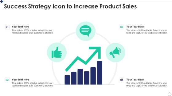 Success Strategy Icon To Increase Product Sales Structure PDF Success Strategy Icon To Increase Product Sales Structure PDF