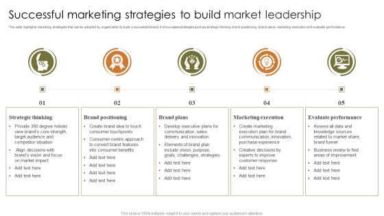 Successful Marketing Strategies To Build Market Leadership Download PDF Successful Marketing Strategies To Build Market Leadership Download PDF