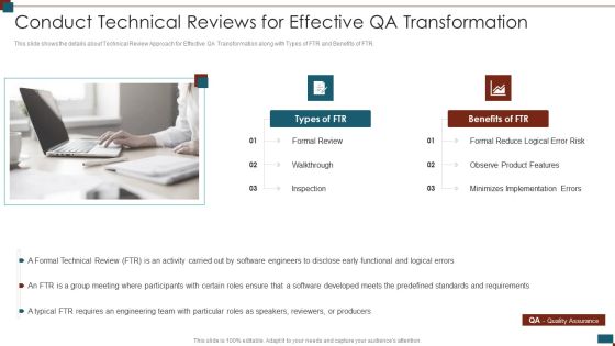 Successful Quality Assurance Transition Techniques To Enhance Product Quality Conduct Technical Reviews Rules PDF Successful Quality Assurance Transition Techniques To Enhance Product Quality Conduct Technical Reviews Rules PDF