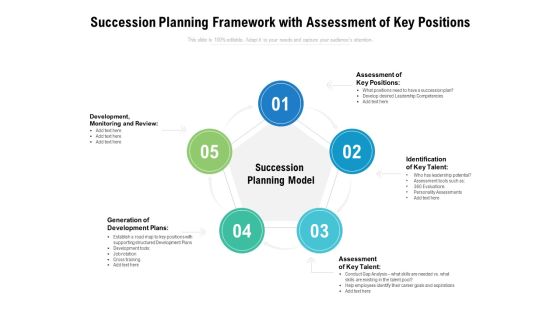 Succession Planning Framework With Assessment Of Key Positions Ppt PowerPoint Presentation File Slideshow PDF Succession Planning Framework With Assessment Of Key Positions Ppt PowerPoint Presentation File Slideshow PDF
