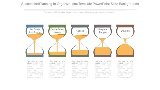 Succession Planning In Organizations Template Powerpoint Slide Backgrounds
