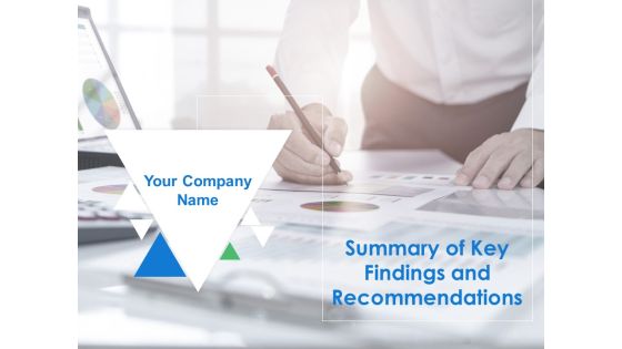 Summary Of Key Findings And Recommendations Ppt PowerPoint Presentation Complete Deck With Slides