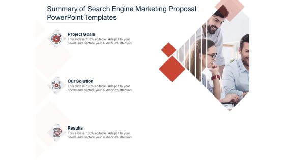 Summary Of Search Engine Marketing Proposal PowerPoint Templates Ppt PowerPoint Presentation File Master Slide PDF Summary Of Search Engine Marketing Proposal PowerPoint Templates Ppt PowerPoint Presentation File Master Slide PDF